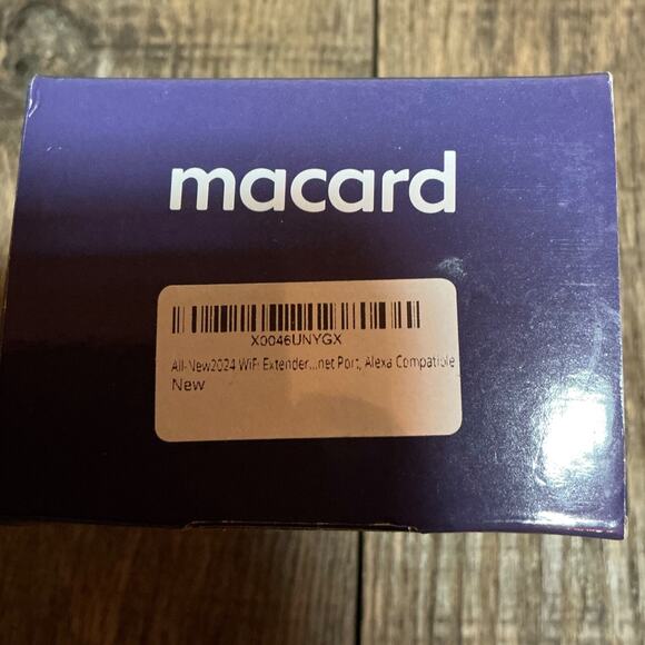 Macard Wi-Fi Range Extender, Speeds Up To A Gigabit Dual Band White NEW - Picture 5 of 7